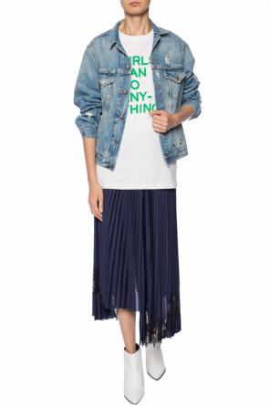 Denim jacket with tears, zdjęcie 2 Denim jacket with tears od R13